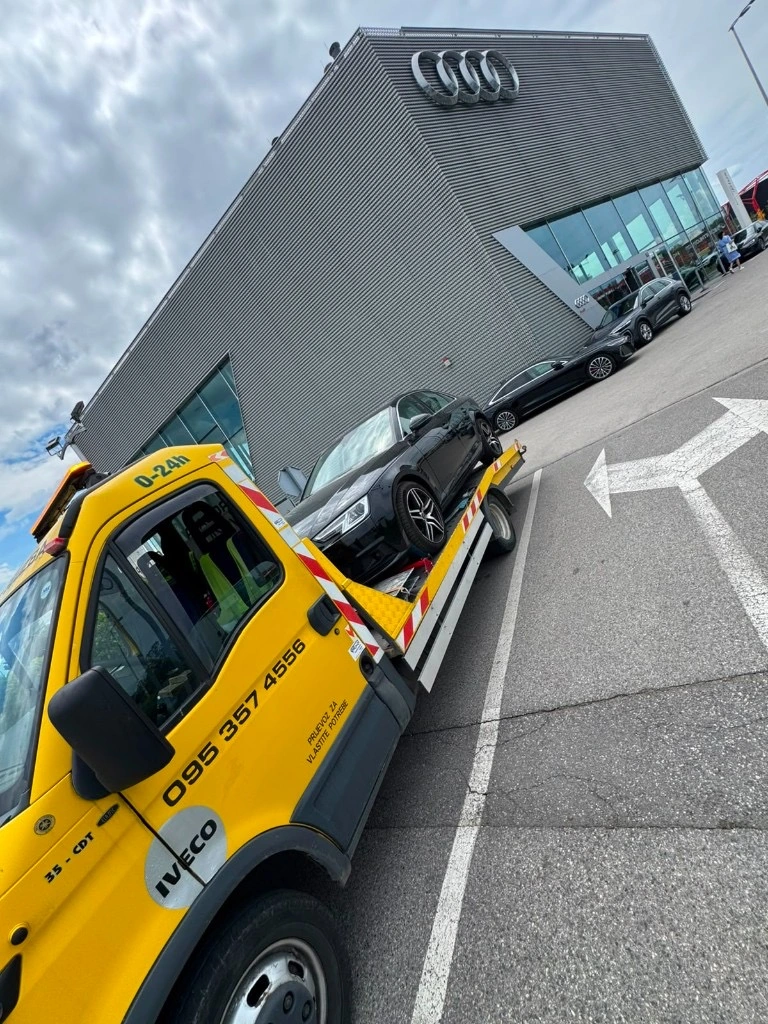 Dostava vozila u službeni Audi salon